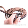 Dog Leash Soft Thin Leather Leash